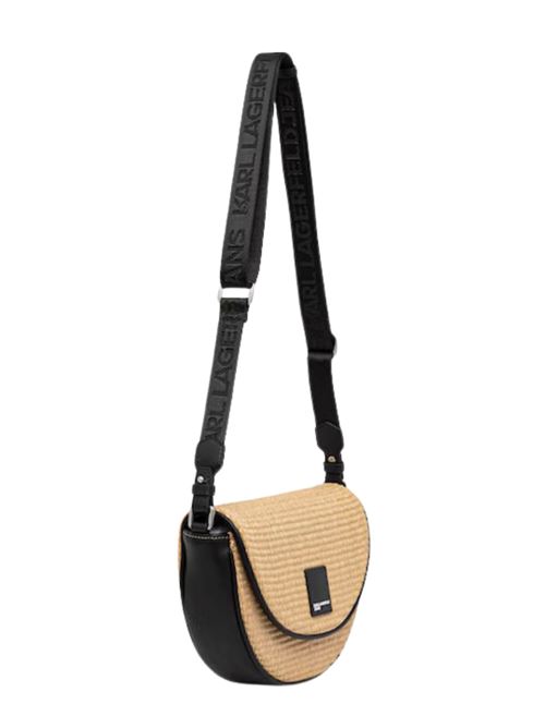 Borsa in paglia con logo Karl Lagerfeld jeans | B2W30117106
